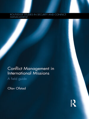 cover image of Conflict Management in International Missions